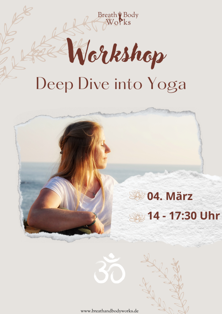 Yoga Workshop in Norden mit Juliane Vey. Deep Dive into Yoga am 04.03.2023.